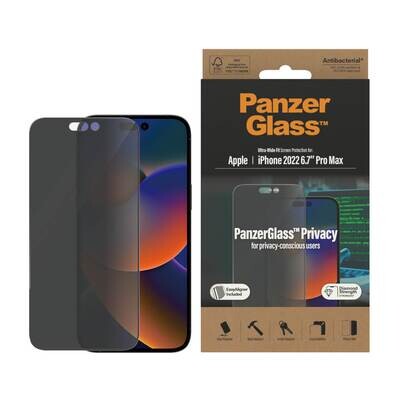 PanzerGlass™ iPhone 14 Pro Max - Privacy