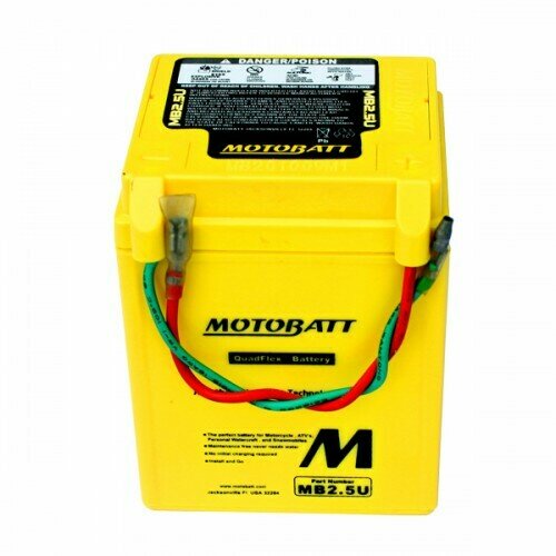 Batteria per motocicli MB2.5U Batteria per motocicli MB2.5U
