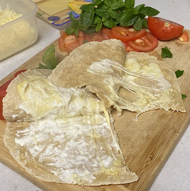 Man'ouché double fromage