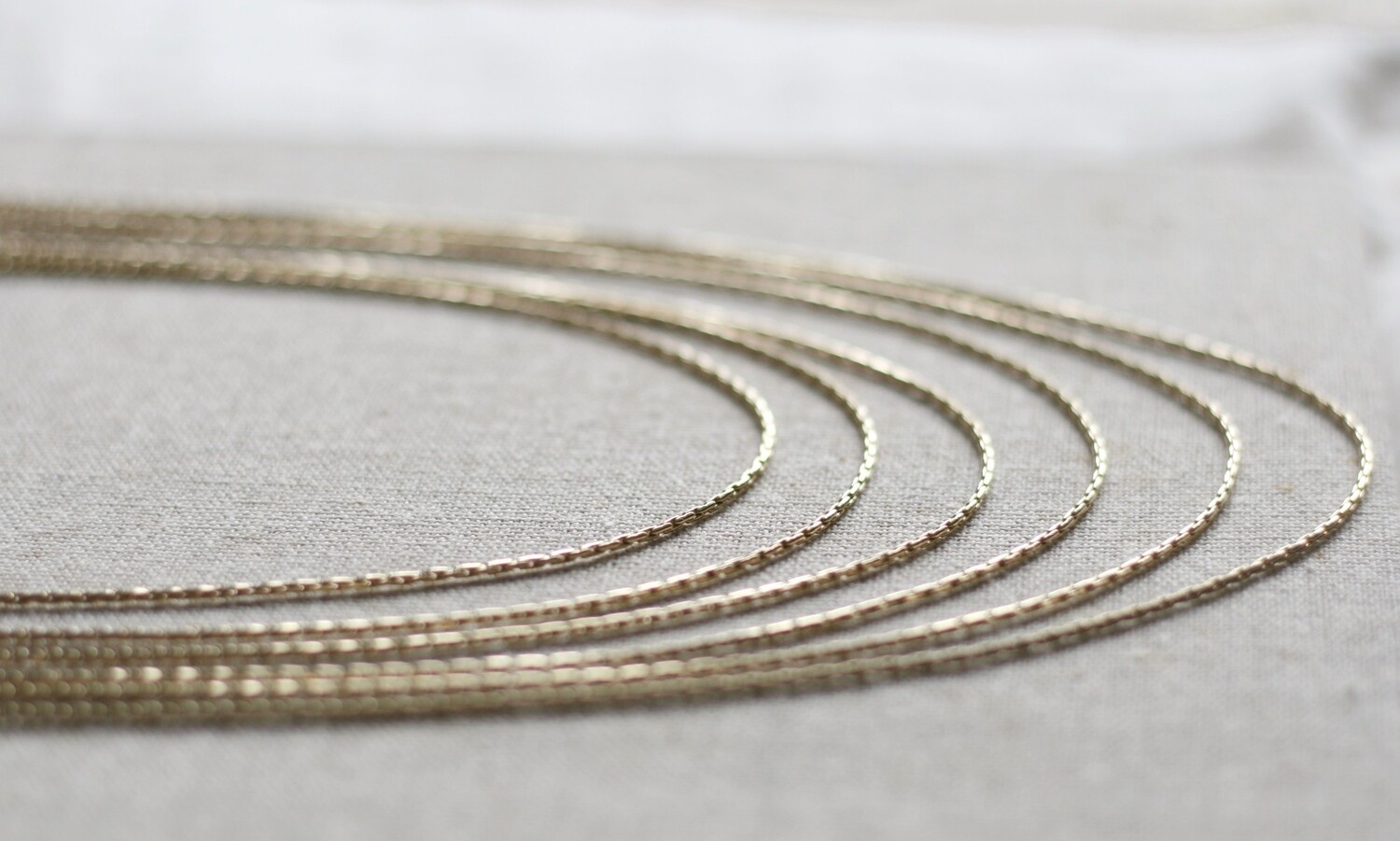 Jules necklace 6 chains