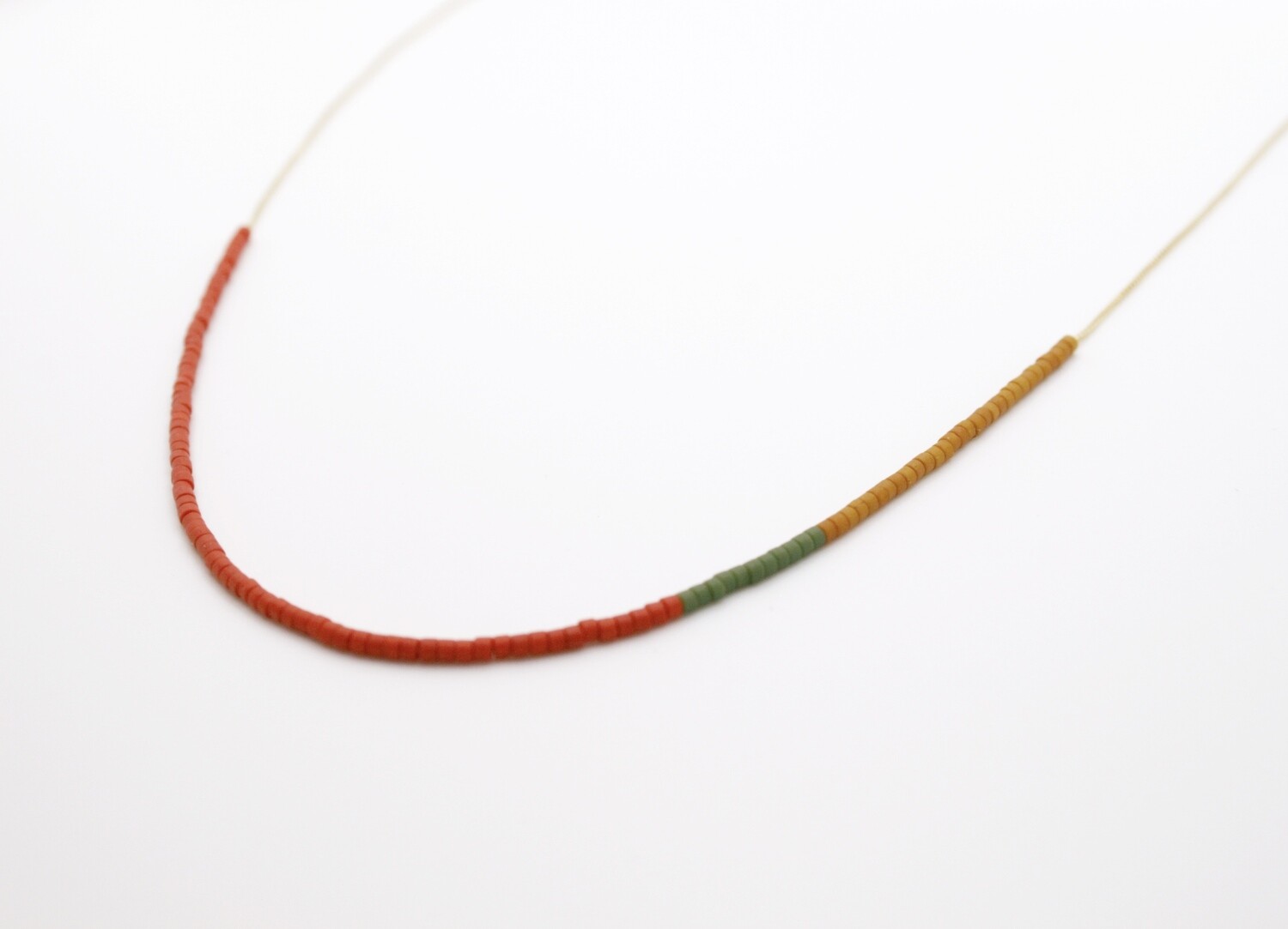 Short Delica Necklace (Several colors)