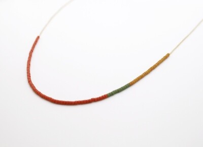 Short Delica Necklace (Several colors)