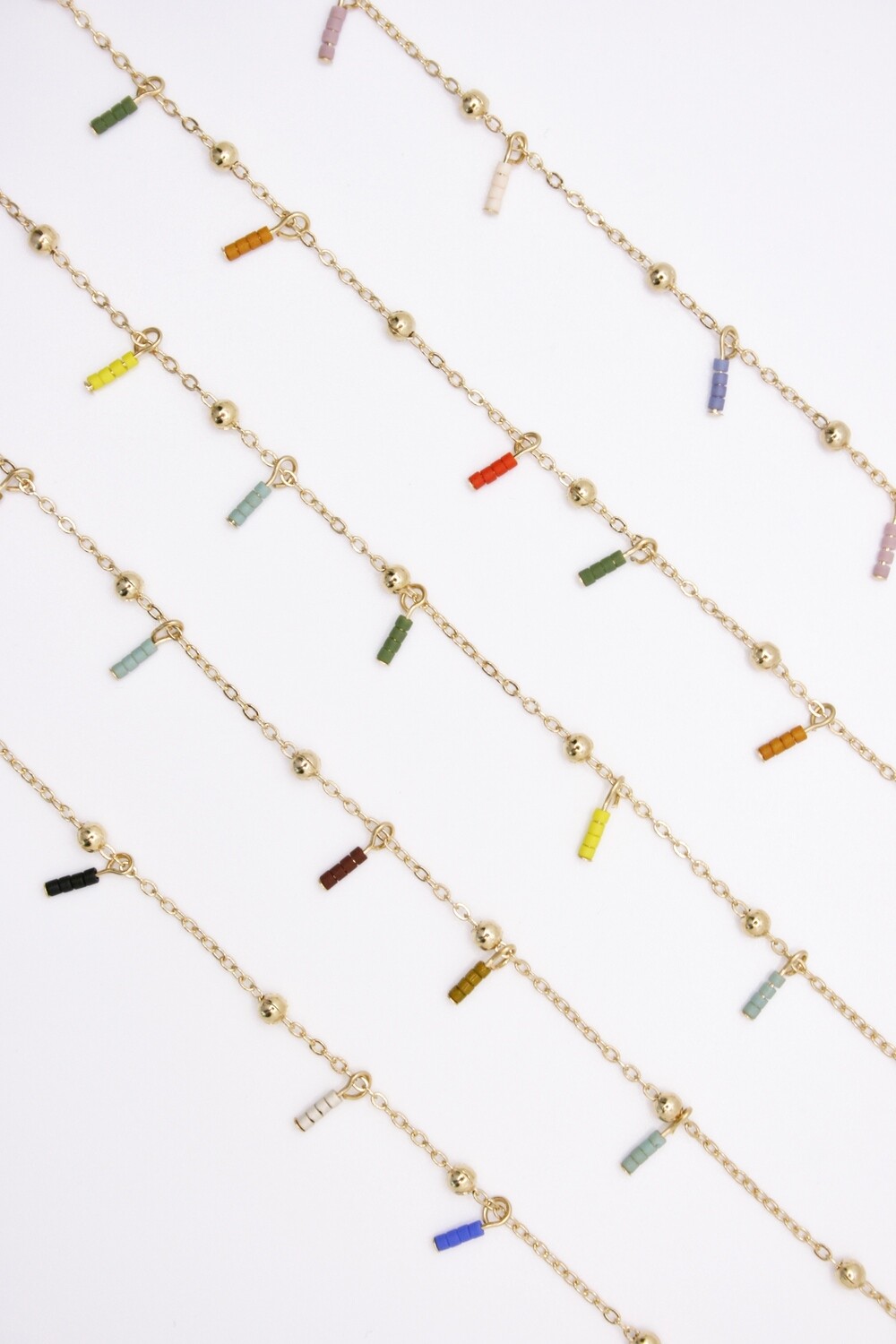 Delica necklace pendants (Several colors)