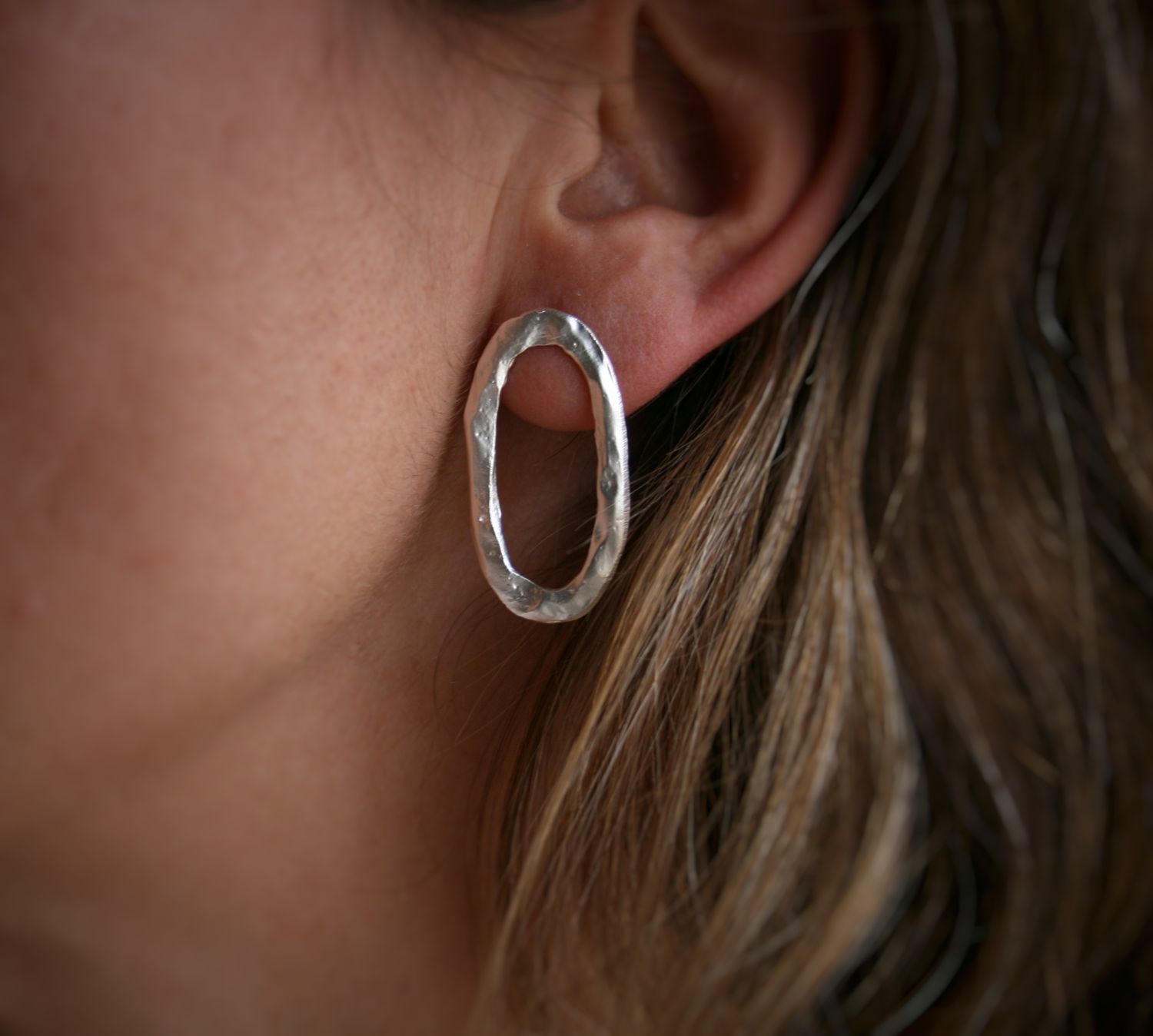 Silver Mahón Earrings