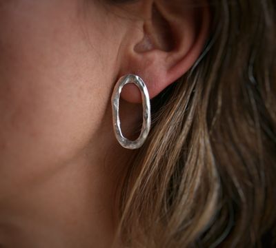 Silver Mahón Earrings