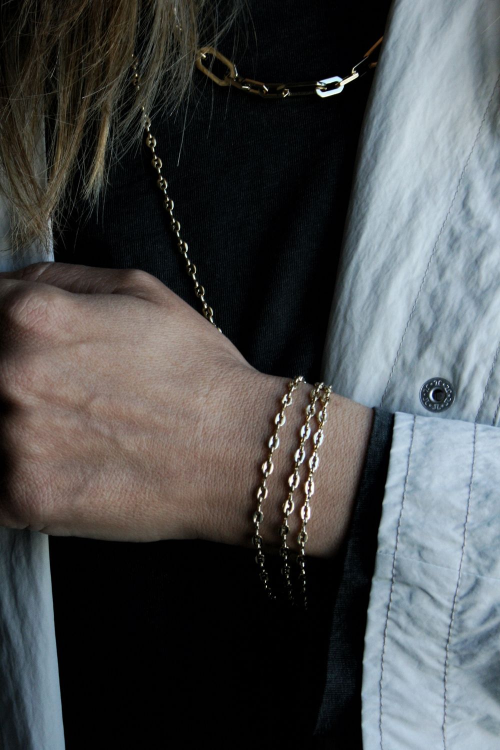 BERNARDA THREE CHAINS BRACELET