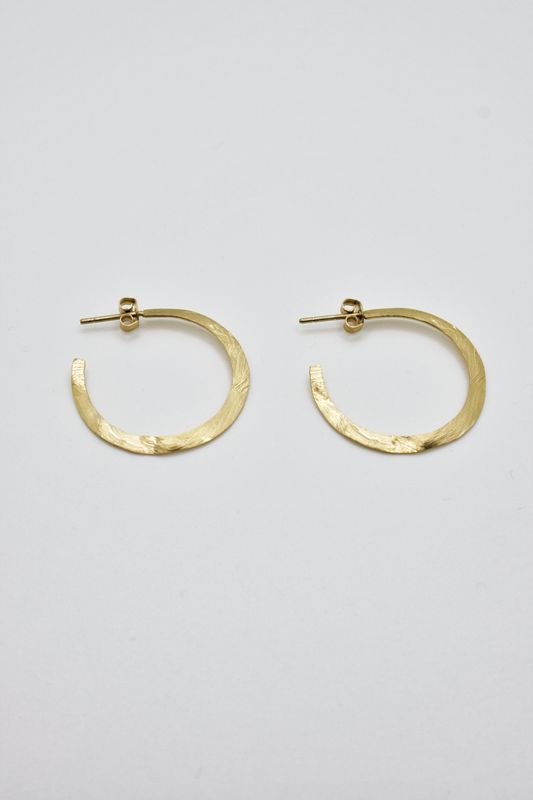 MIMOSA GOLD HOOPS
