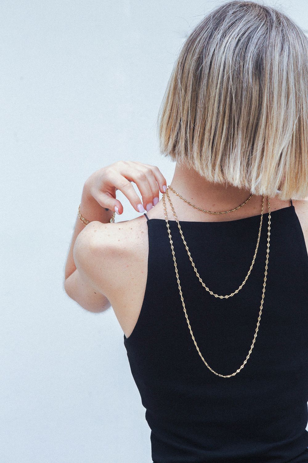 Stella and dot kari layered necklace top