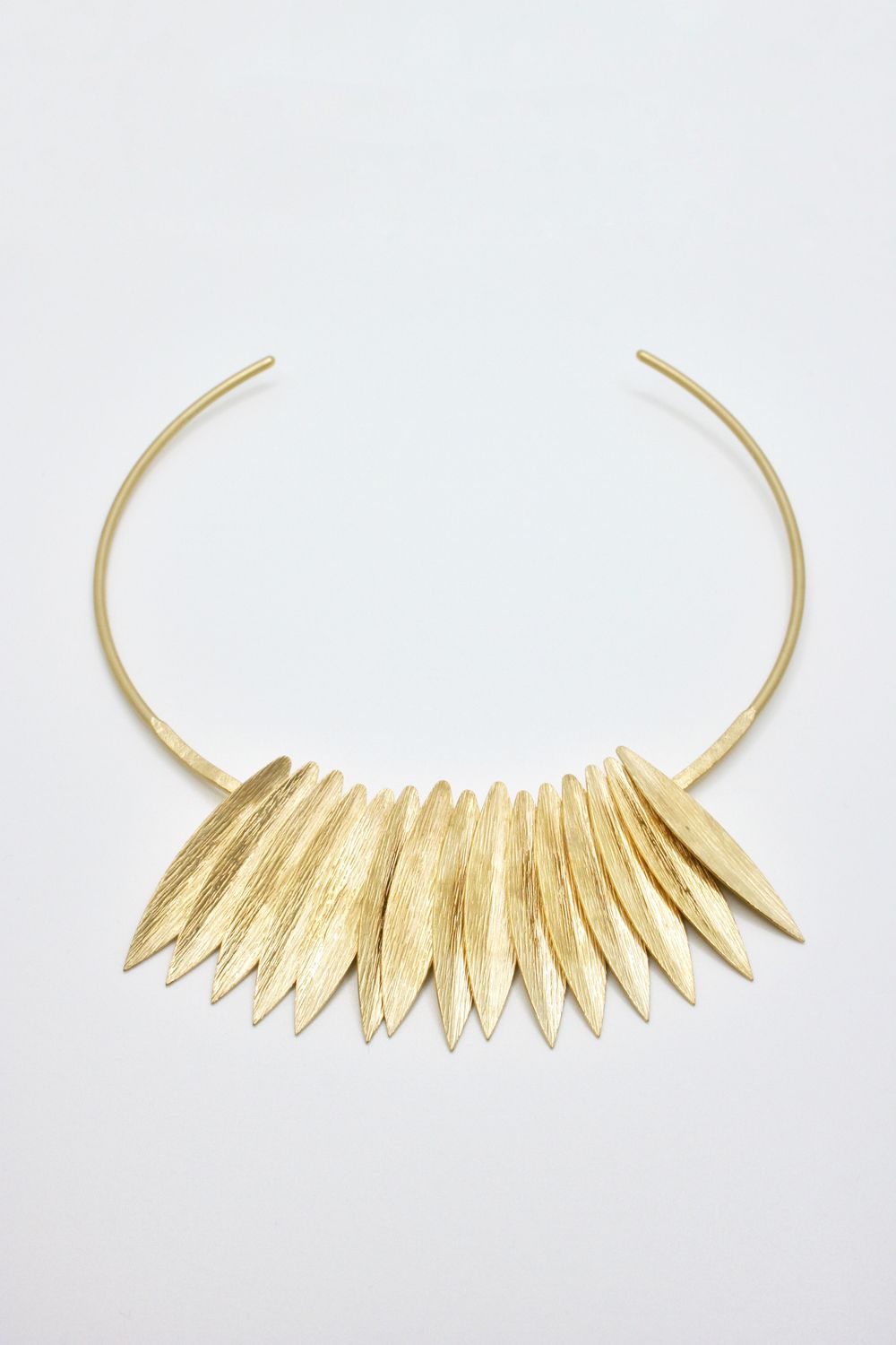 XL GOLD MIMOSA NECKLACE