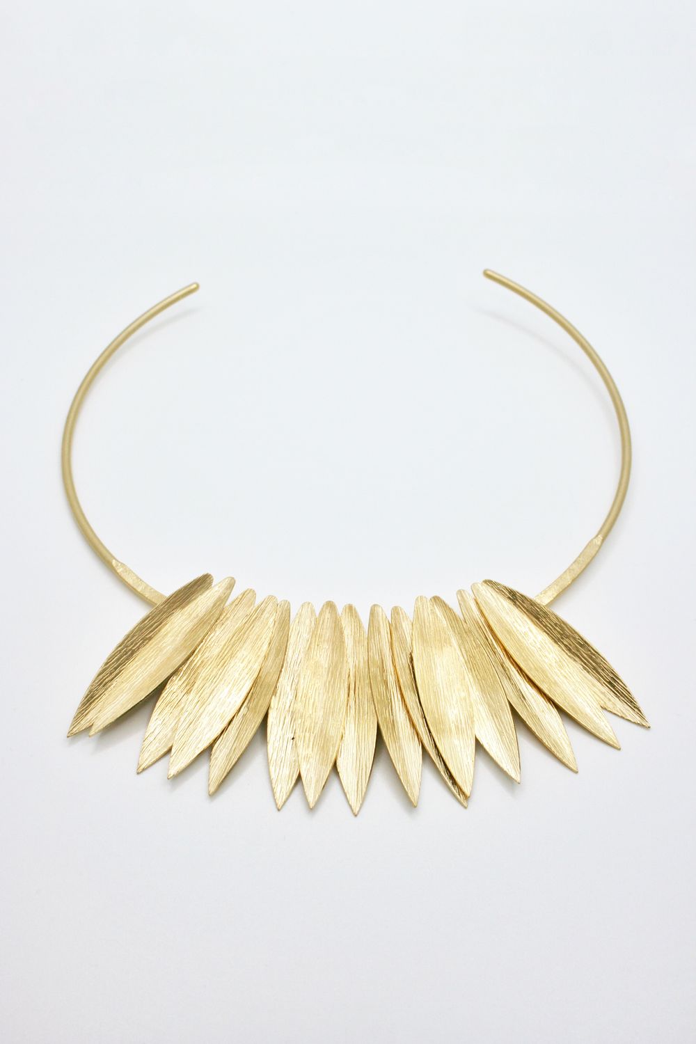 XL GOLD MIMOSA NECKLACE