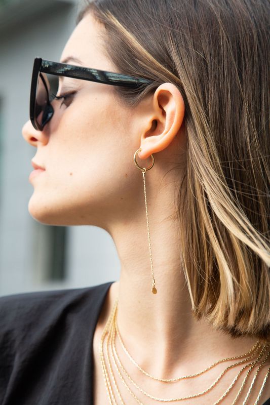 ​Jules long earrings