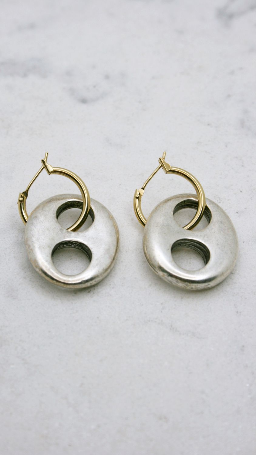 MIMI OLD SILVER EARRINGS