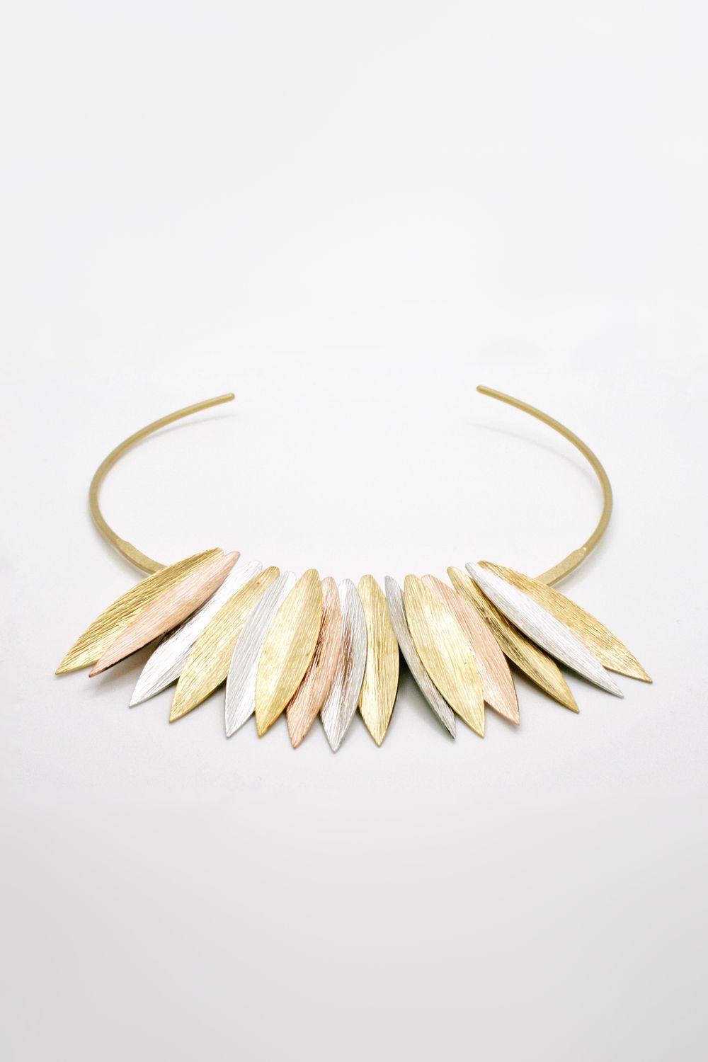 XL TRICOLOR MIMOSA NECKLACE