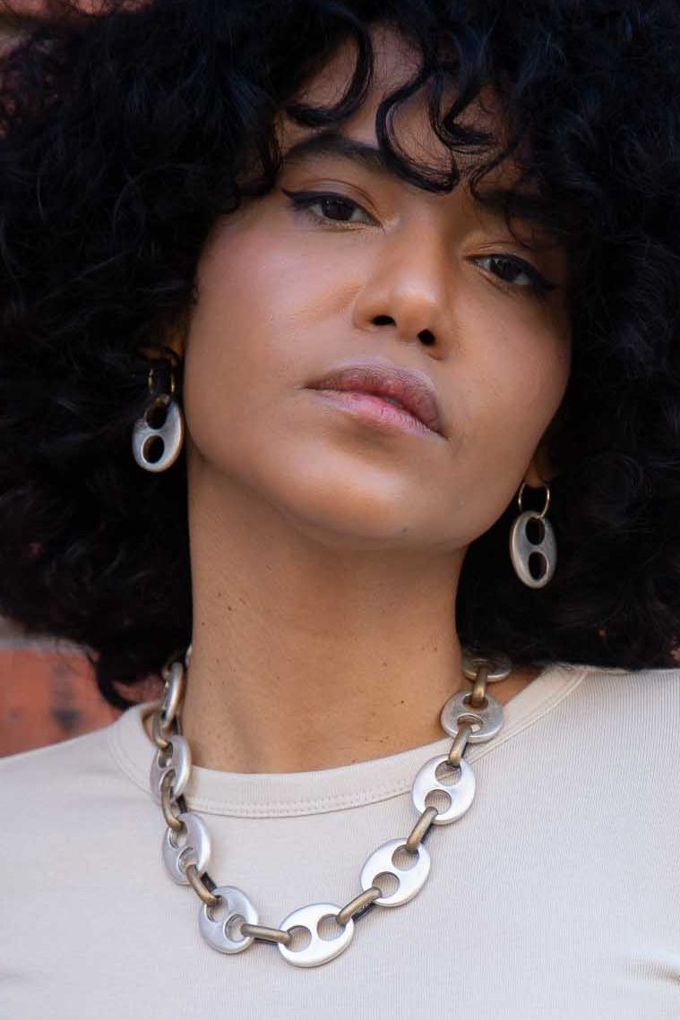 MIMI OLD SILVER EARRINGS