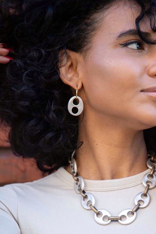 MIMI OLD SILVER EARRINGS