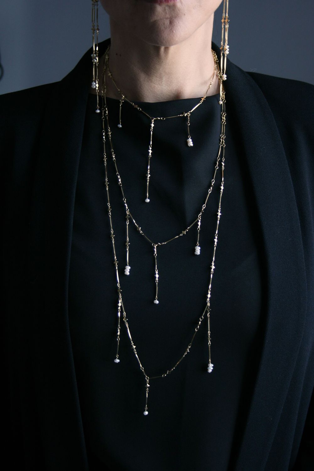 LARMES TRIPLE NECKLACE