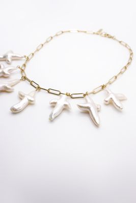 LINK AND CROSS NECKLACE