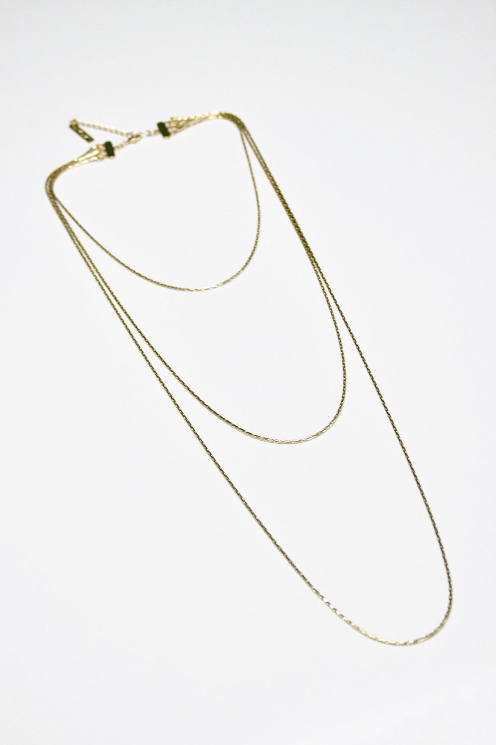 Jules long necklace 3 chains