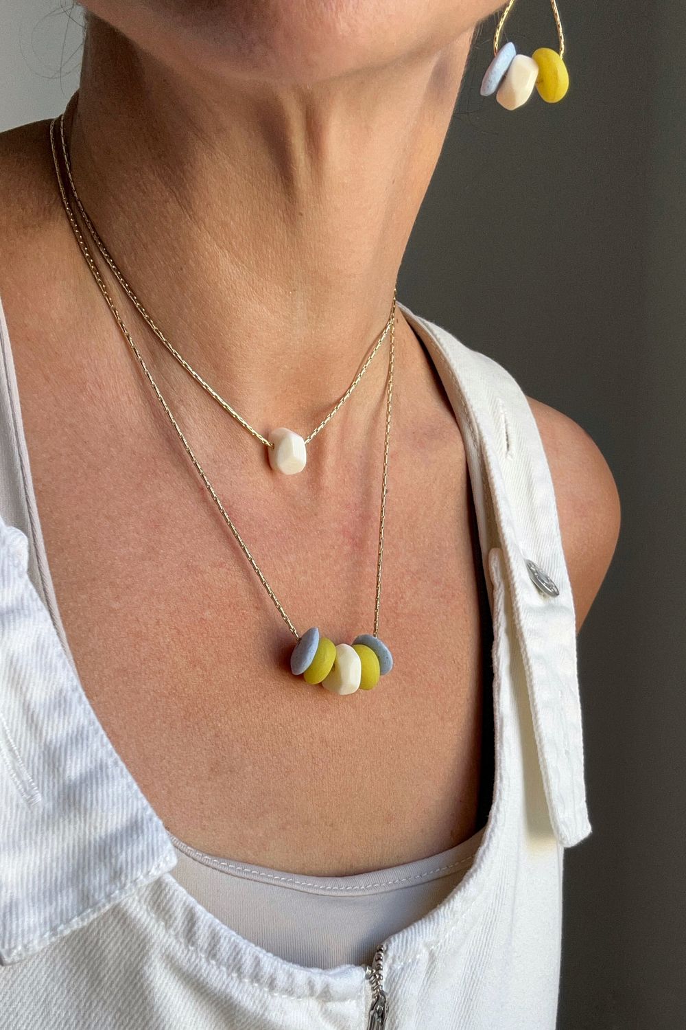 DOUBLE KROBO PENDANT
