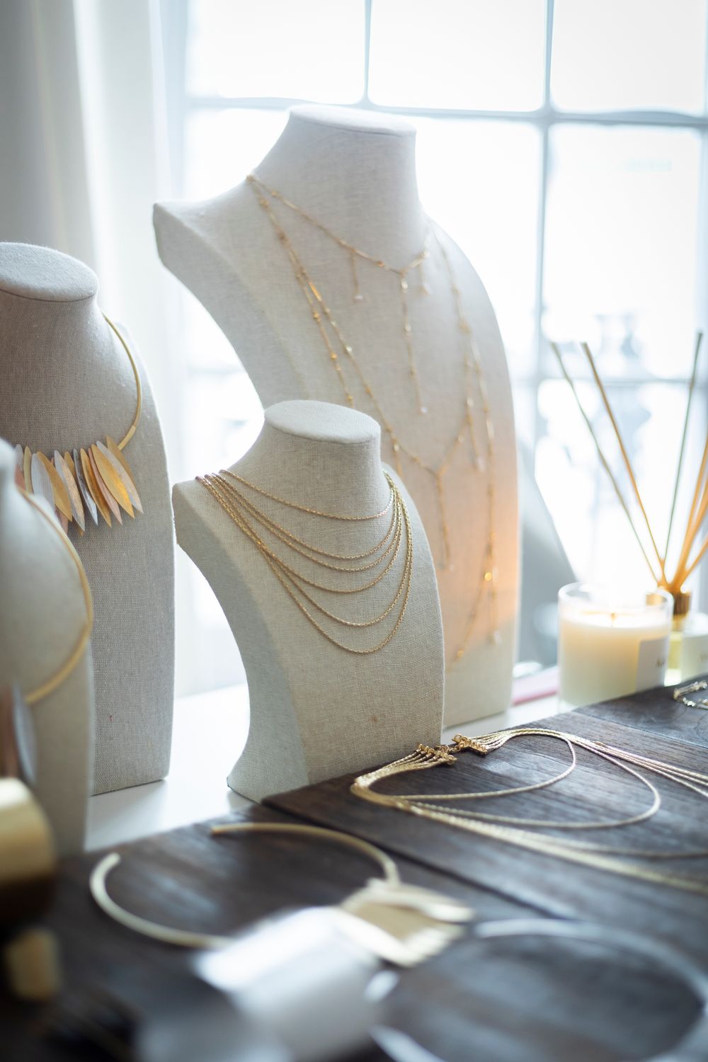 Jules necklace 6 chains