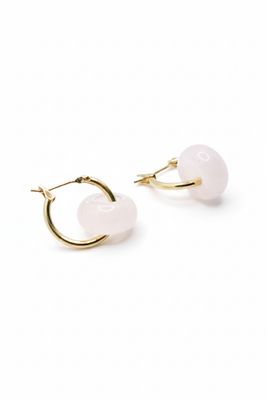 S HOLE QUARTZ EARRINGS