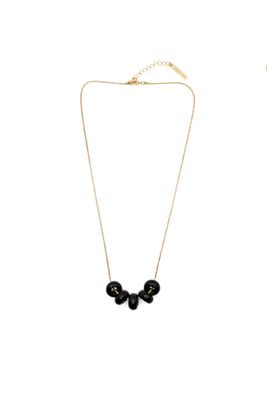 OBSIDIAN HOLE PENDANT