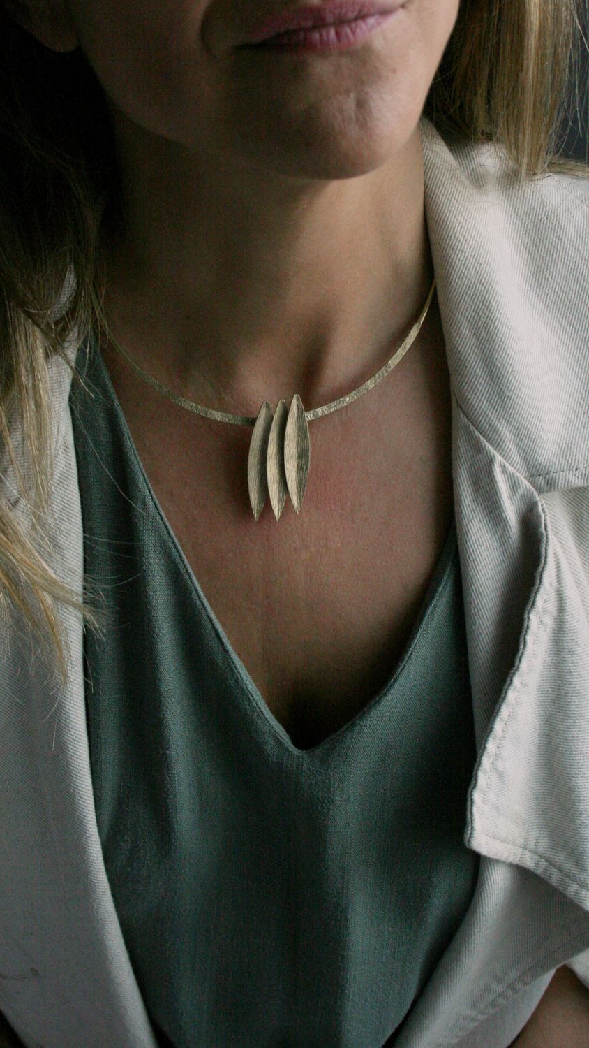 XL GOLD MIMOSA NECKLACE