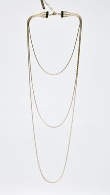 Jules long necklace 3 chains