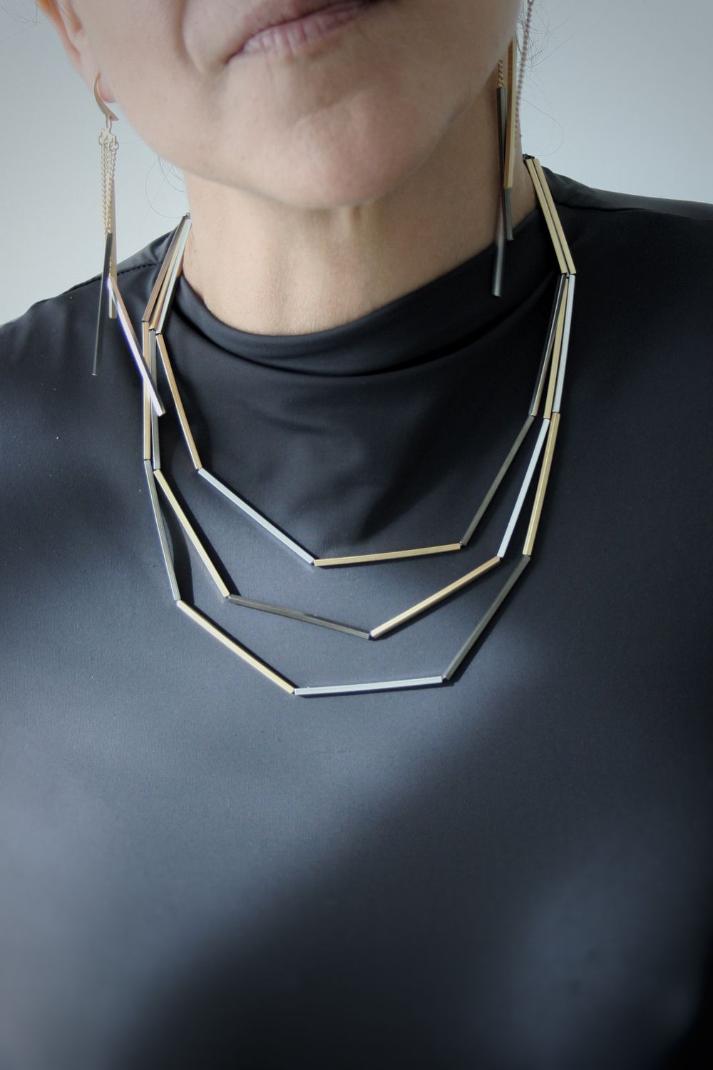 BICOLOR SIDEREAL NECKLACE