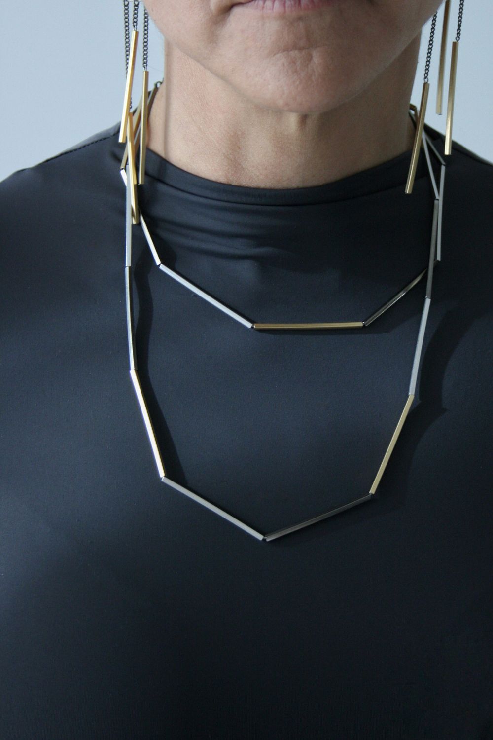 BICOLOR SIDEREAL NECKLACE