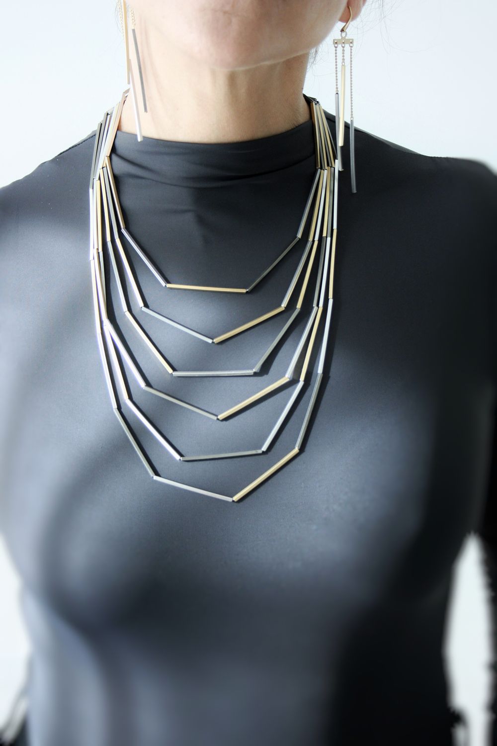 BICOLOR SIDEREAL NECKLACE