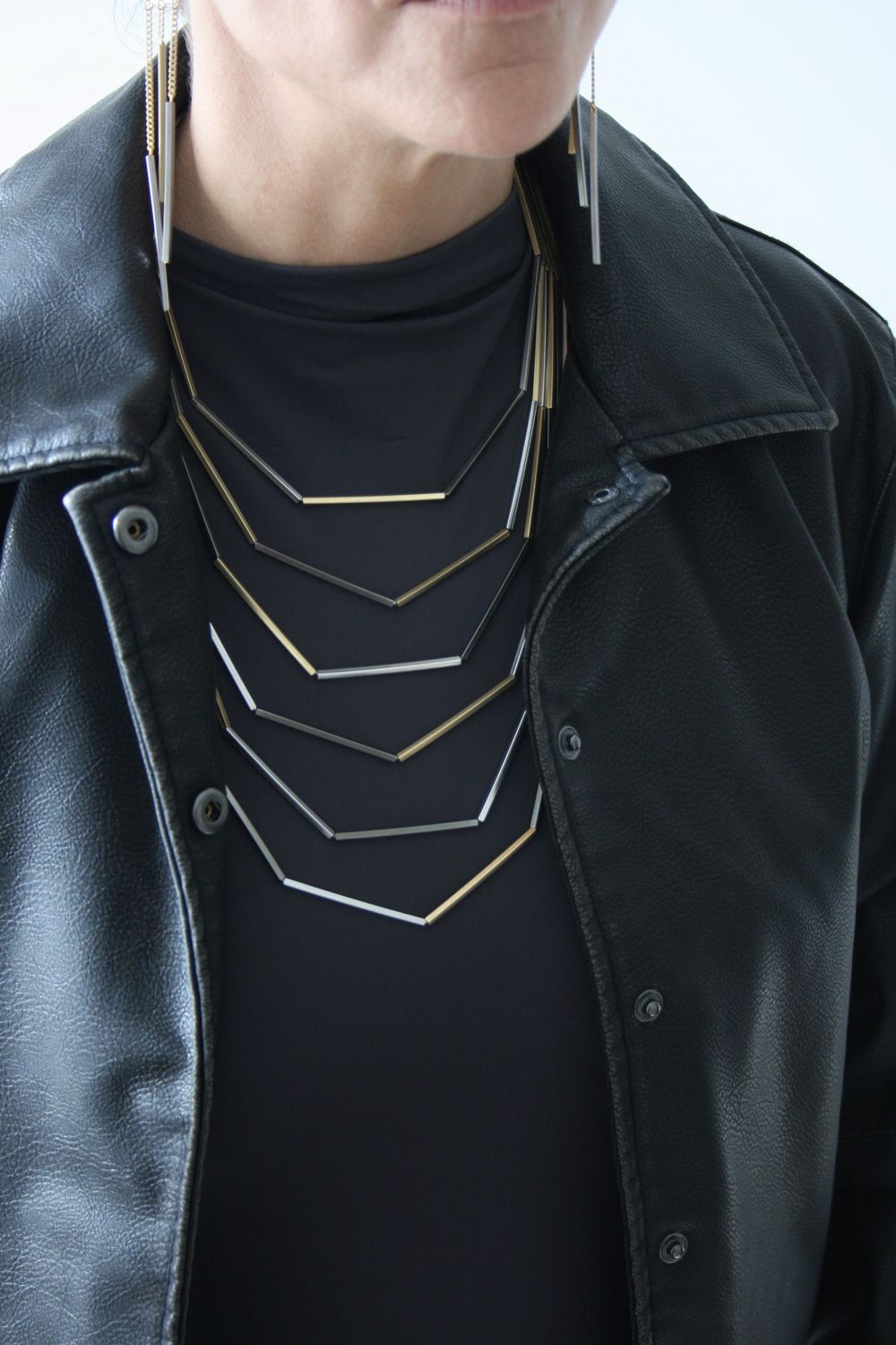 BICOLOR SIDEREAL NECKLACE