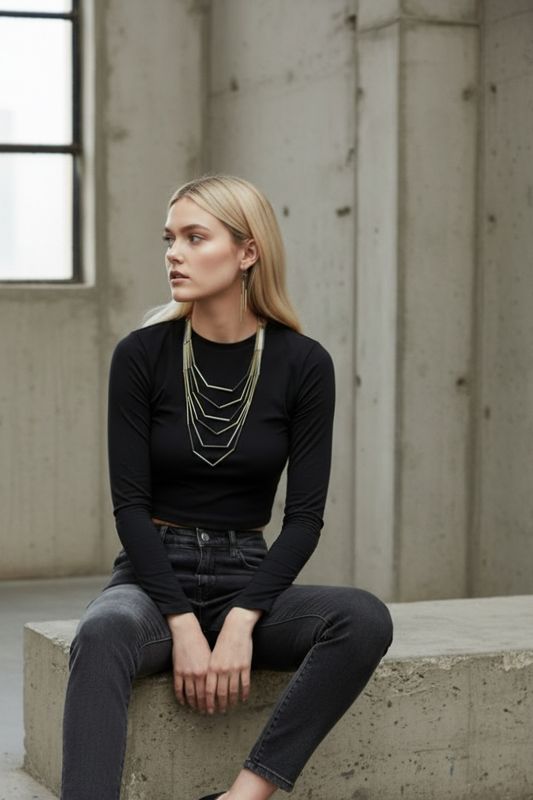 BICOLOR SIDEREAL NECKLACE