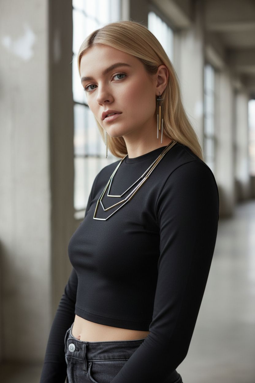 BICOLOR SIDEREAL NECKLACE