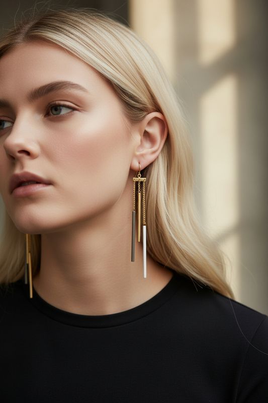 BICOLOR SIDEREAL NECKLACE