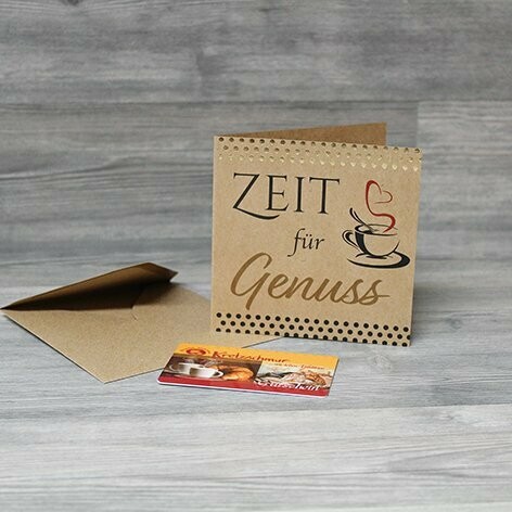 Gutschein "Zeit für Genuss"