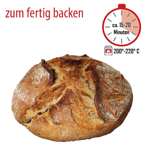 Abendbrot (500 g) - halbgebacken Abendbrot (500 g) - halbgebacken
