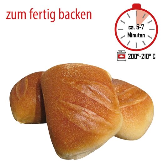 Knacki halbgebacken