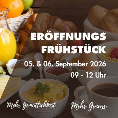Eröffnungsfrühstück