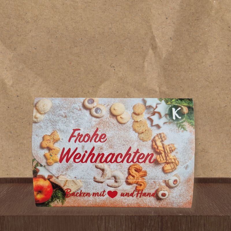 Gutschein "Frohe Weihnachten"