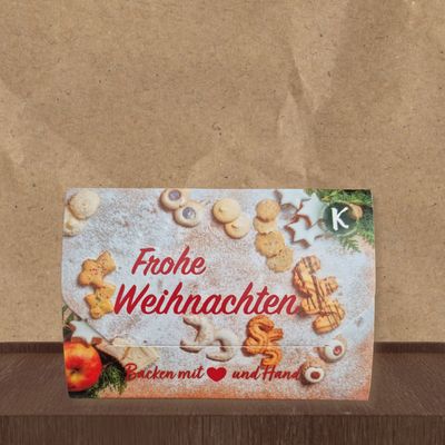 Gutschein "Frohe Weihnachten"