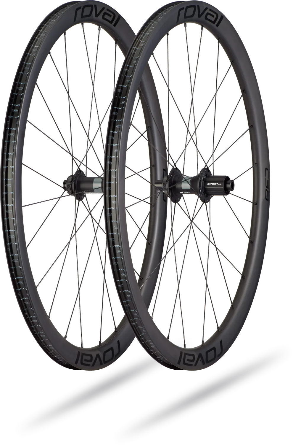 Paire de roues Route - Roval Rapide C38 Disc