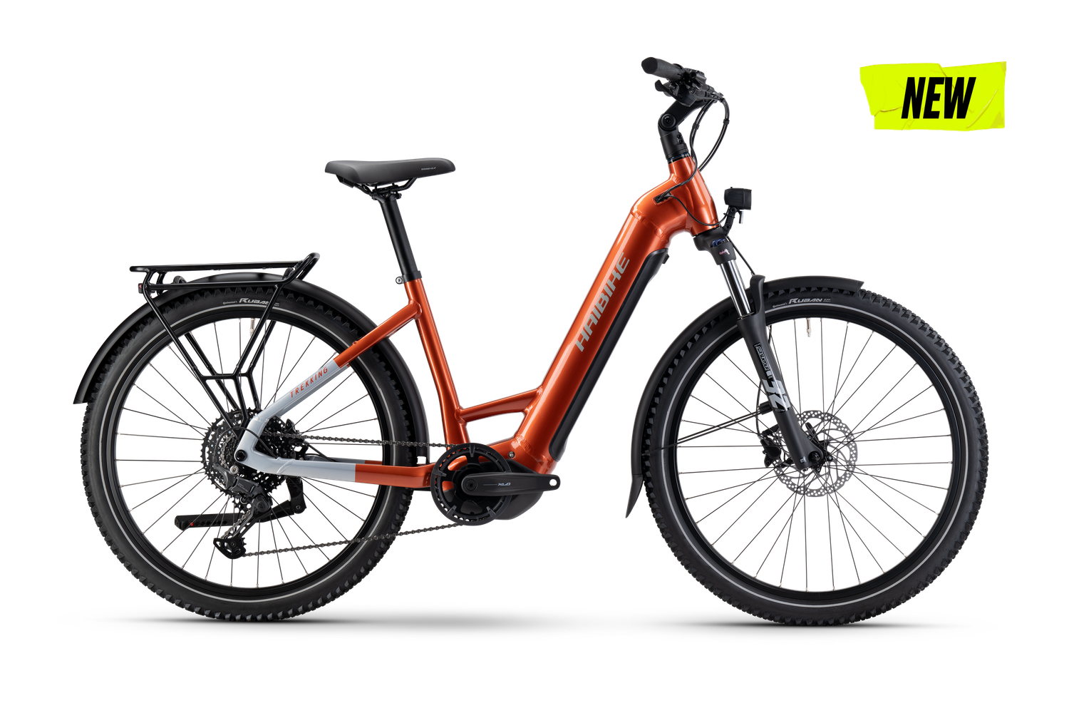 TREKKING 4 Low/orange/silver - glossy 2025