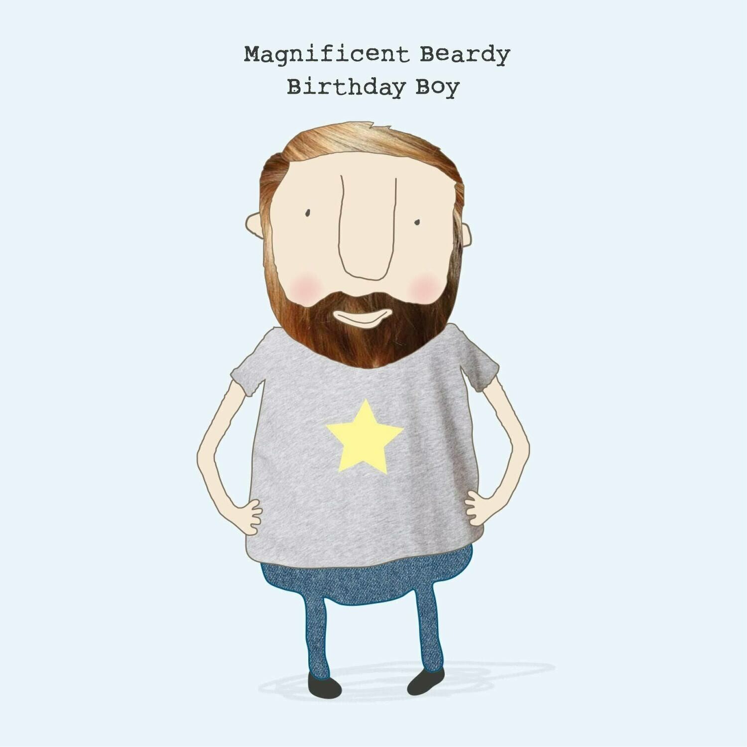 Beardy Bday Card