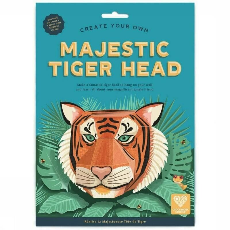 Create Your Own Majestic Tiger Head