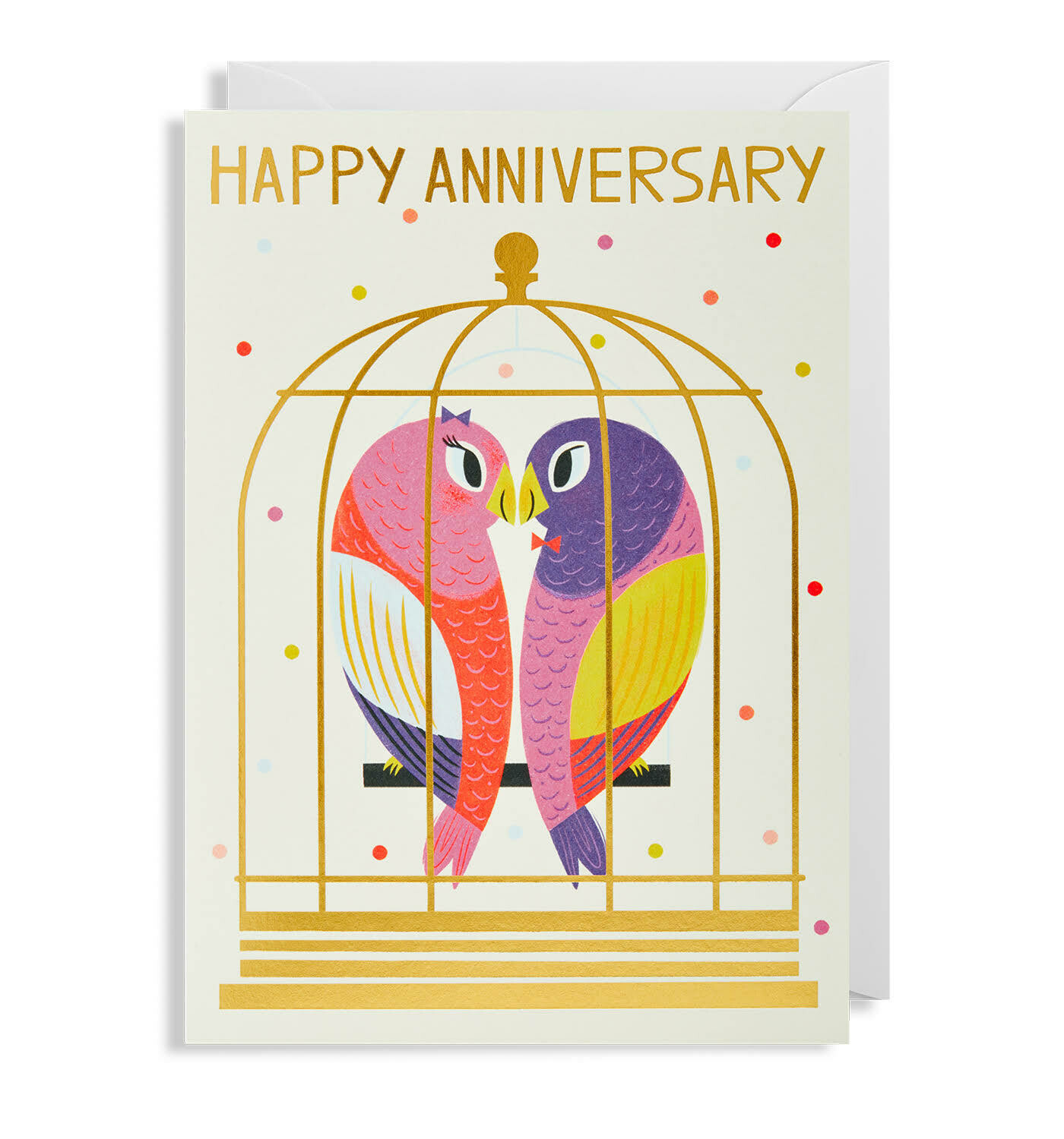 Anniversary Birdcage Card