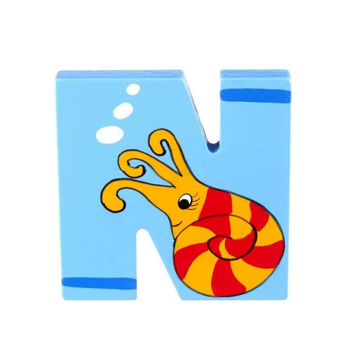 Letter N