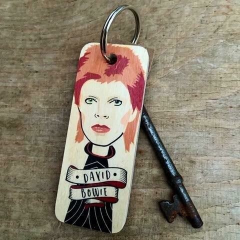 Bowie Keyring