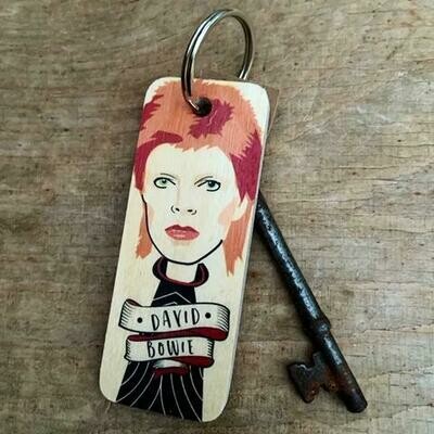 Bowie Keyring