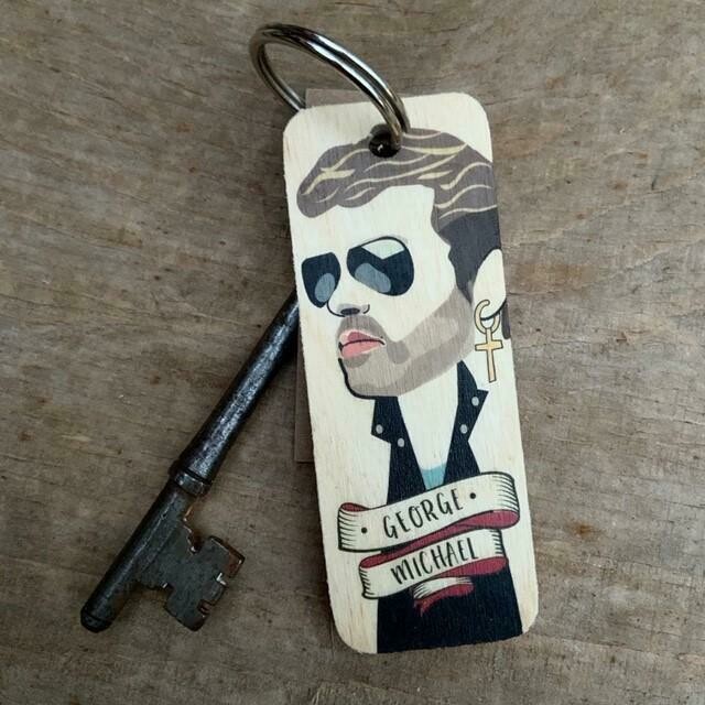 George Michael Keyring
